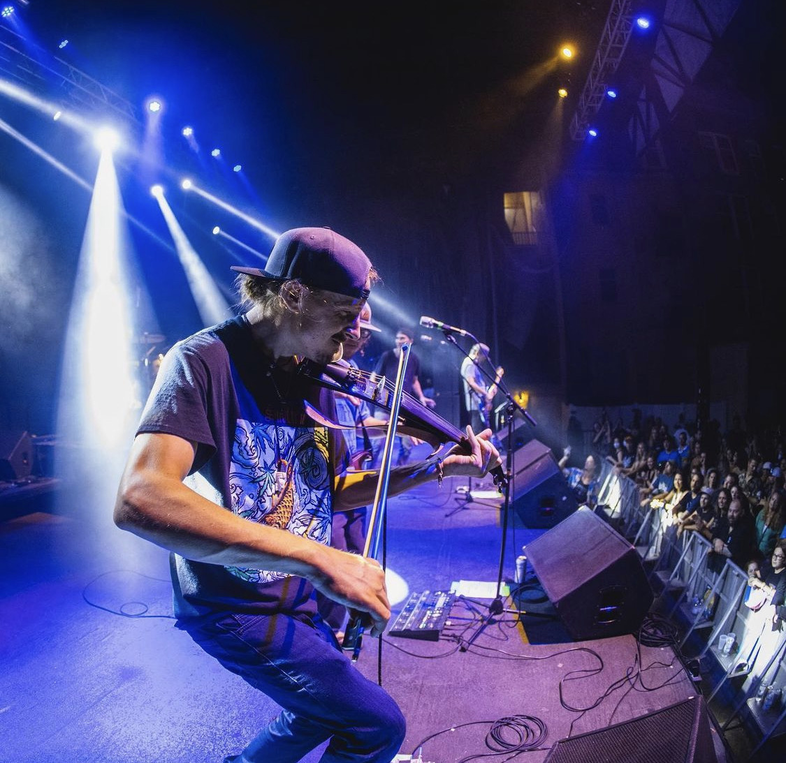 Derek Waldmann of the Alific live band